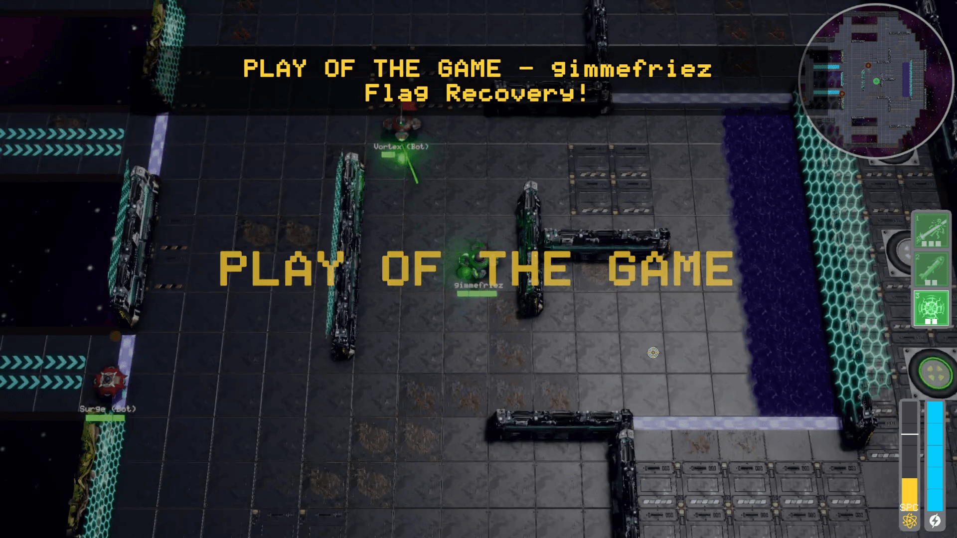Play of the Game — flag recovery highlight